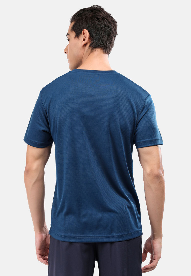 CTH unlimited Men Microfiber Small Diamond Round Neck Short Sleeve Jersey Top - CU- 91116