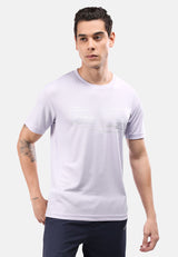 CTH unlimited Men Microfiber Small Diamond Round Neck Short Sleeve Jersey Top - CU- 91116