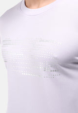 CTH unlimited Men Microfiber Small Diamond Round Neck Short Sleeve Jersey Top - CU- 91116