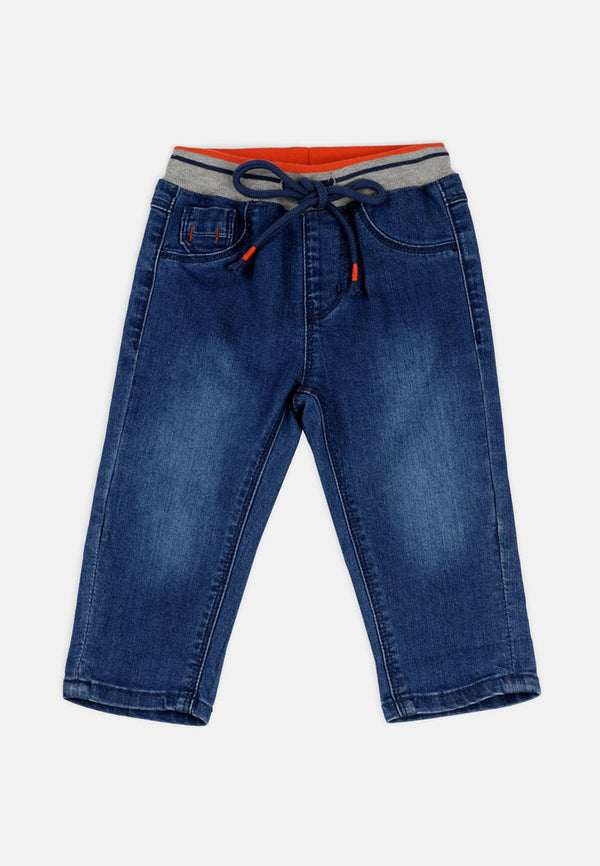 Cheetah Baby Toddler Boy Denim Long Pants - CBB-110340