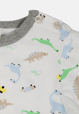 Cheetah Baby Boy Short Sleeves Suit Set - CBB-183168(F)