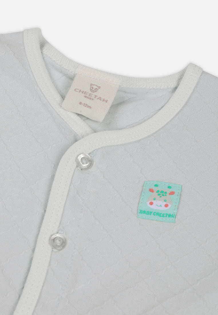 Cheetah Baby Boy Short Sleeves Suit Set - CBB-183232(F)