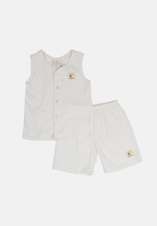 Cheetah Baby Boy Sleeveless Suit Set - CBB-183258(F)