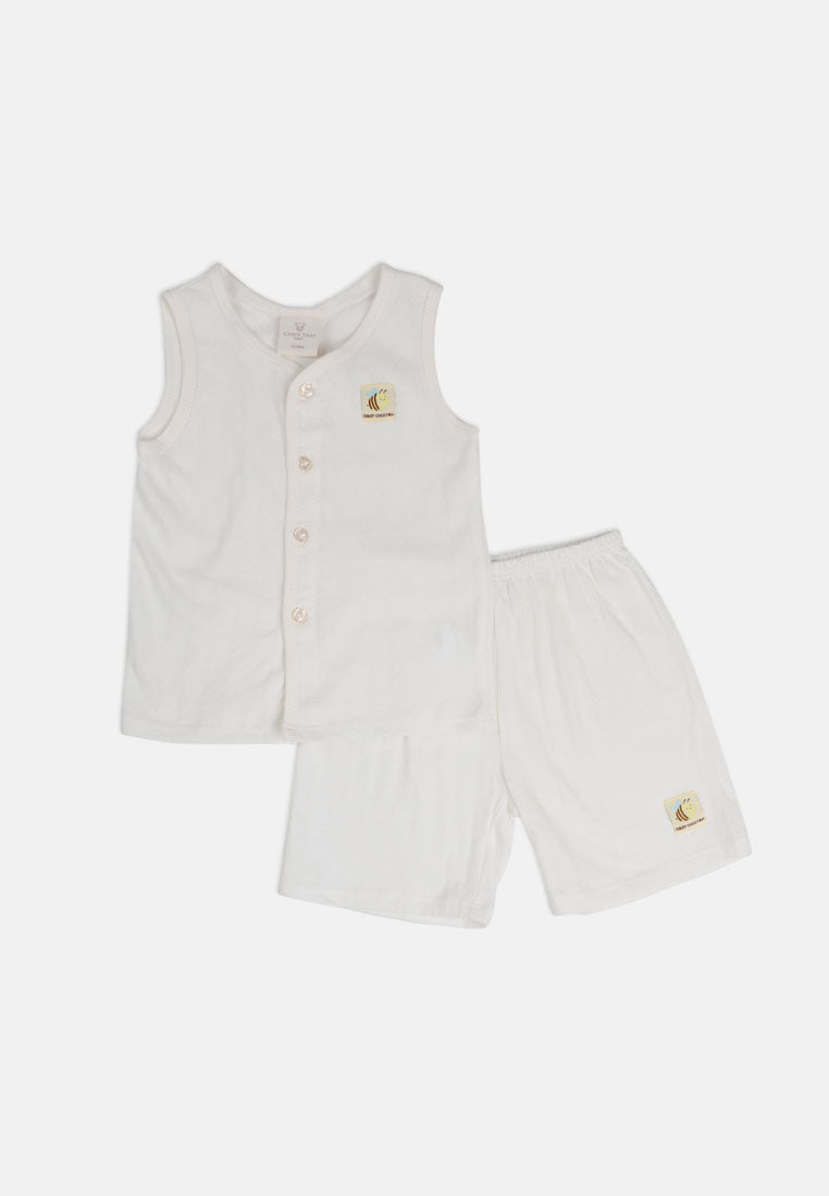 Cheetah Baby Boy Sleeveless Suit Set - CBB-183258(F)