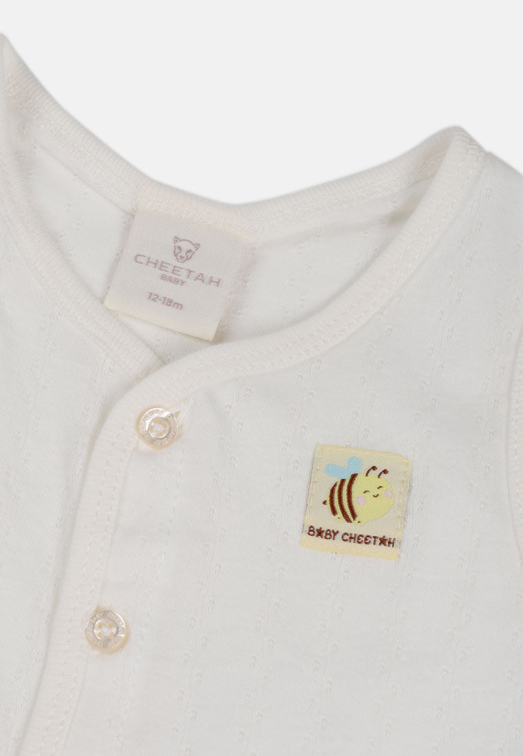Cheetah Baby Boy Sleeveless Suit Set - CBB-183258(F)