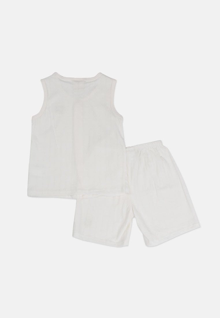 Cheetah Baby Boy Sleeveless Suit Set - CBB-183258(F)