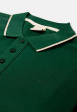 Cheetah Premium Cotton Pique Short Sleeve Polo Shirt With Tipping Collar - 76706(R)