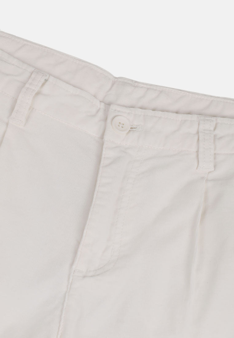 Cheetah Men Safari Pleated Corduroy Long Pants - 110702