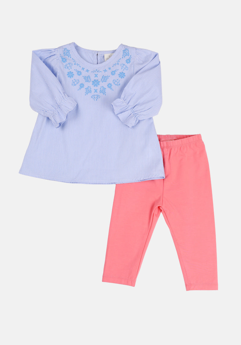 Cheetah Baby Girl Woven Suit Set - CBG-183212