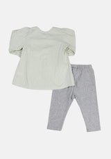 Cheetah Baby Girl Woven Suit Set - CBG-183216