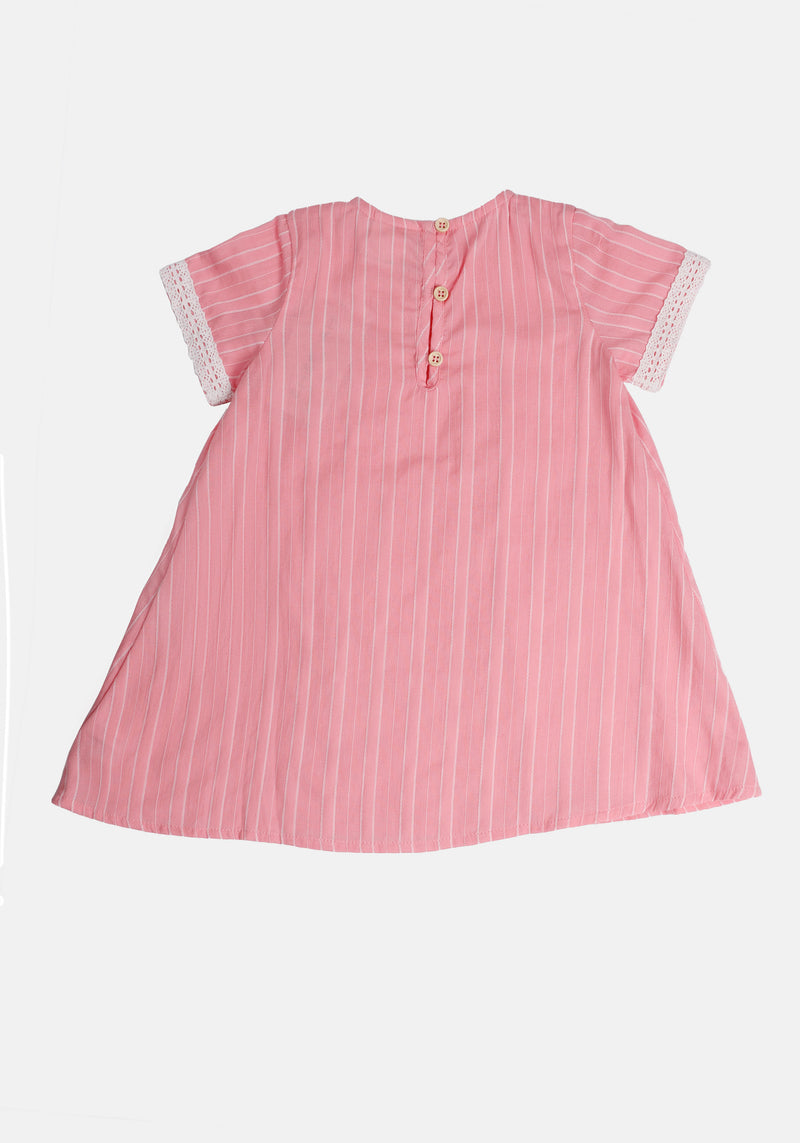 Baby Cheetah Girl Woven Dress - CBG-190238
