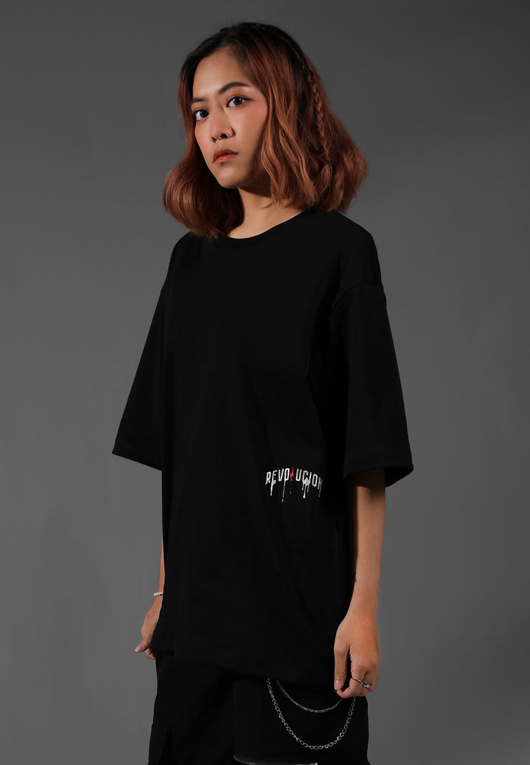 Revolucion Unisex Oversize Graphic Tee - 99498
