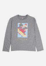Cheetah Kids Girl Long Sleeves T-Shirt - CJG-6852(F)