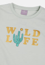 Cheetah Kids Girl Long Sleeves T-Shirt - CJG-6858(F)