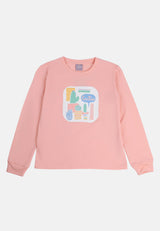 Cheetah Kids Girl Long Sleeves T-Shirt - CJG-6860(F)