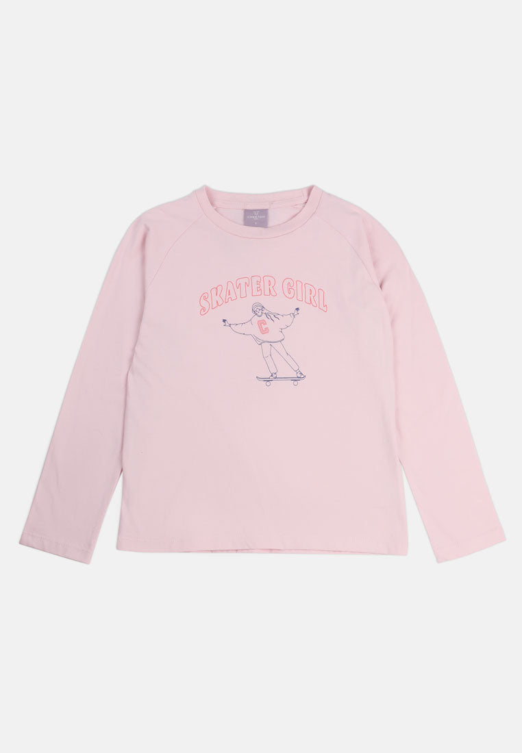 Cheetah Kids Girl Long Sleeves T-Shirt - CJG-6862(F)
