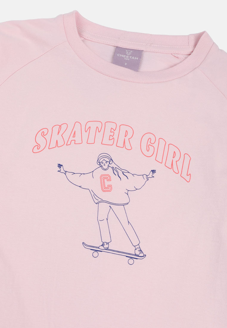 Cheetah Kids Girl Long Sleeves T-Shirt - CJG-6862(F)