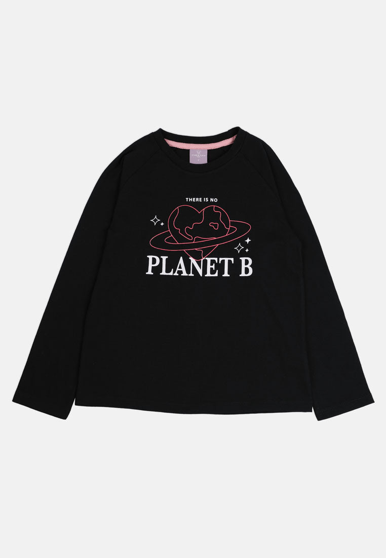 Cheetah Kids Girl Long Sleeves T-Shirt - CJG-6866(F)